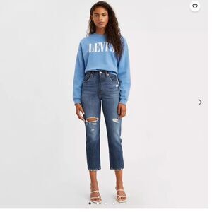 Levi's Premium 501® ORIGINAL CROPPED WOMEN'S JEANS size 26X26